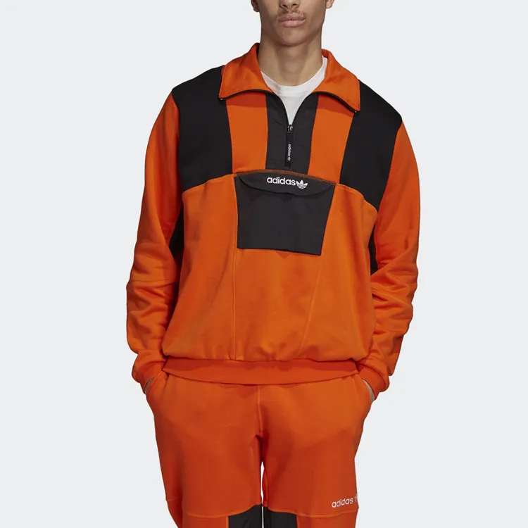 Adidas Neo Sweatshirts Men Orange Yellow-2