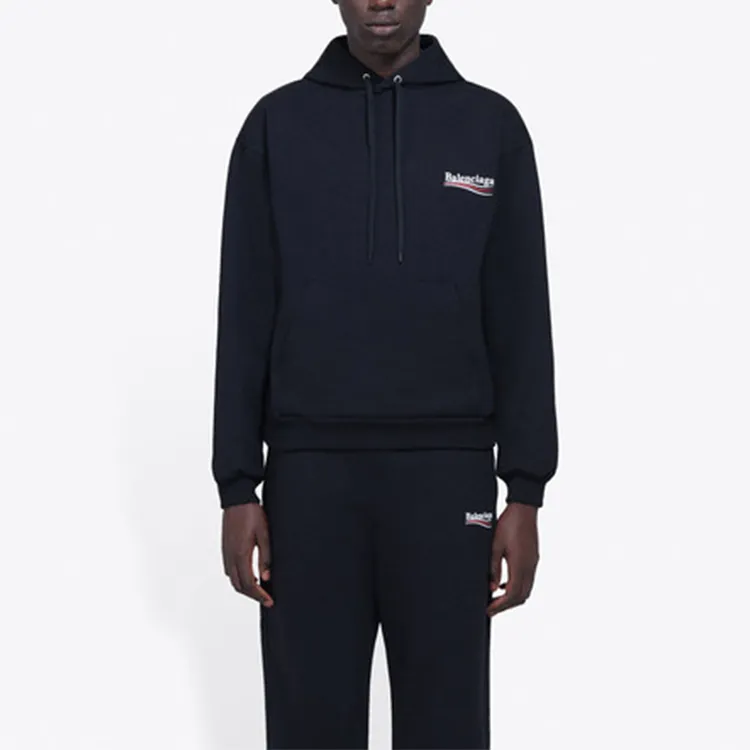 Balenciaga Political Campaign Logo print Hoodie-3