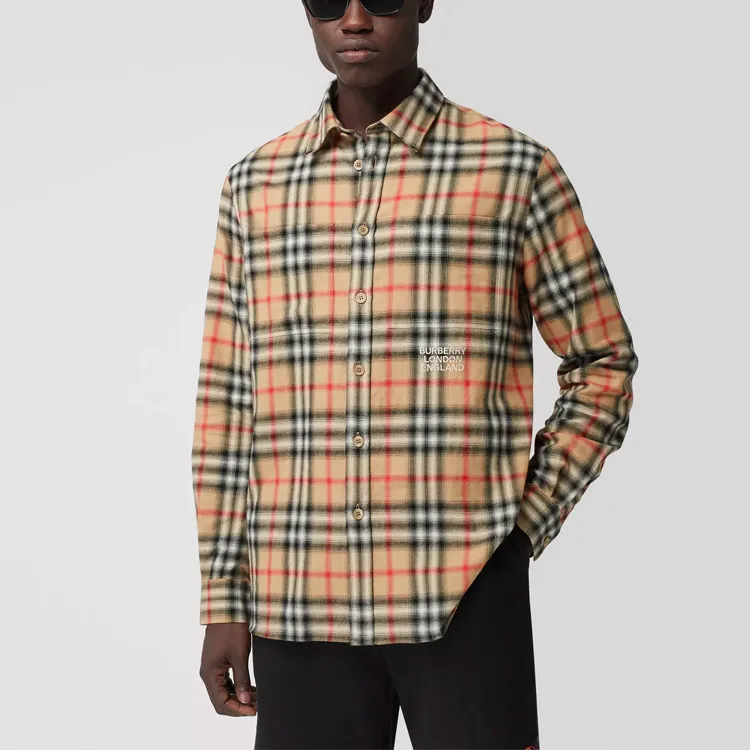 Burberry Shirt Men's Archive Beige-1