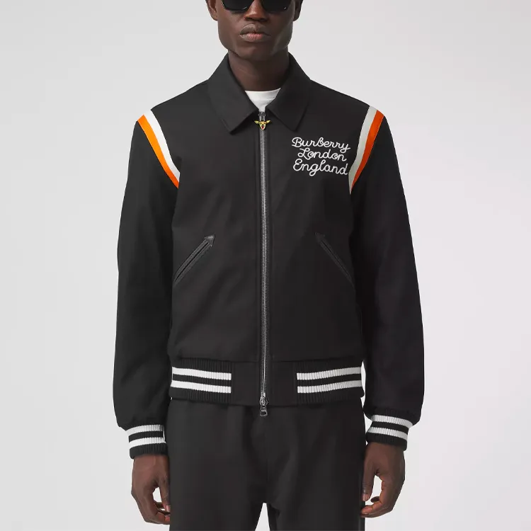 Burberry Jackets Men Black-1