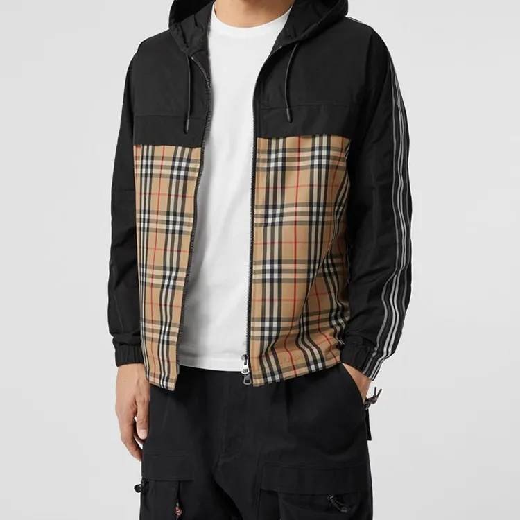Burberry Jackets Coats Men's Beige-3