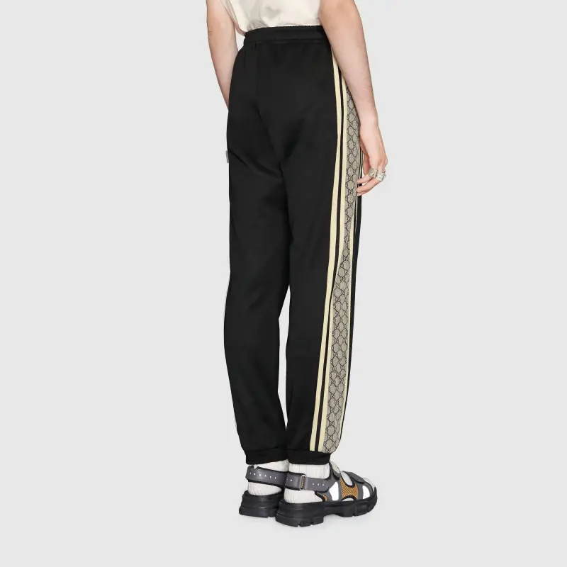 GUCCI Oversize Technical Jersey Jogging Pant-4