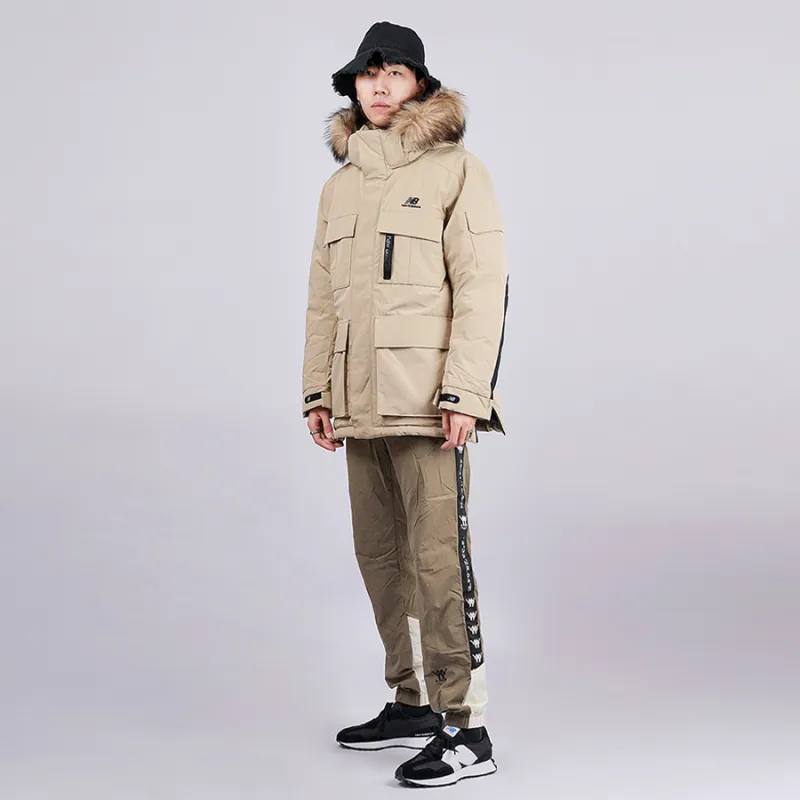 New Balance Down Jackets Men Khaki M POIZON