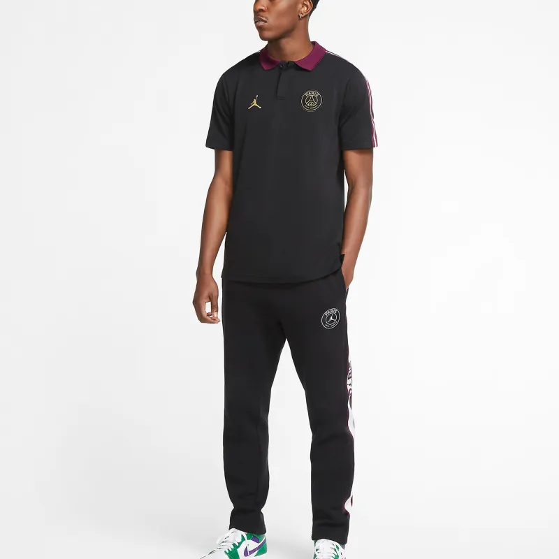 Jordan BRAND Polo Shirts Men Black-2