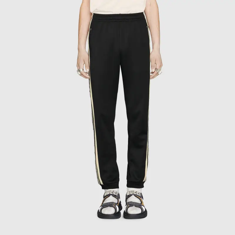 GUCCI Oversize Technical Jersey Jogging Pant-3