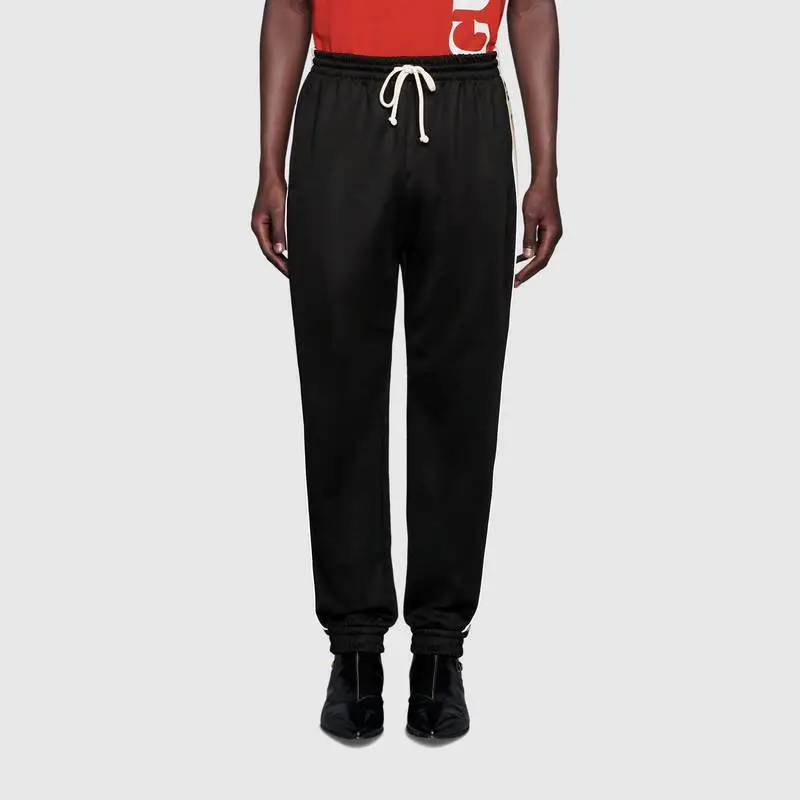 GUCCI Loose Technical Jersey Jogging Pant-3
