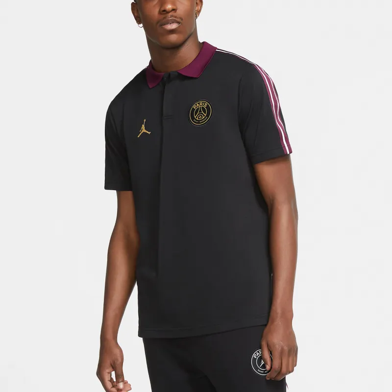 Jordan BRAND Polo Shirts Men Black-3