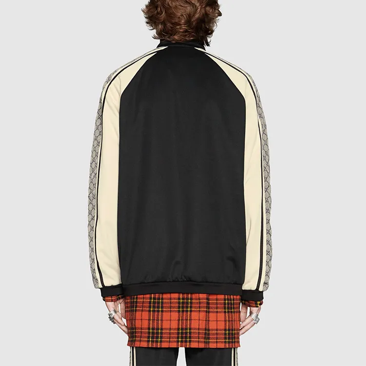 GUCCI Oversize Technical Jersey Jacket-3