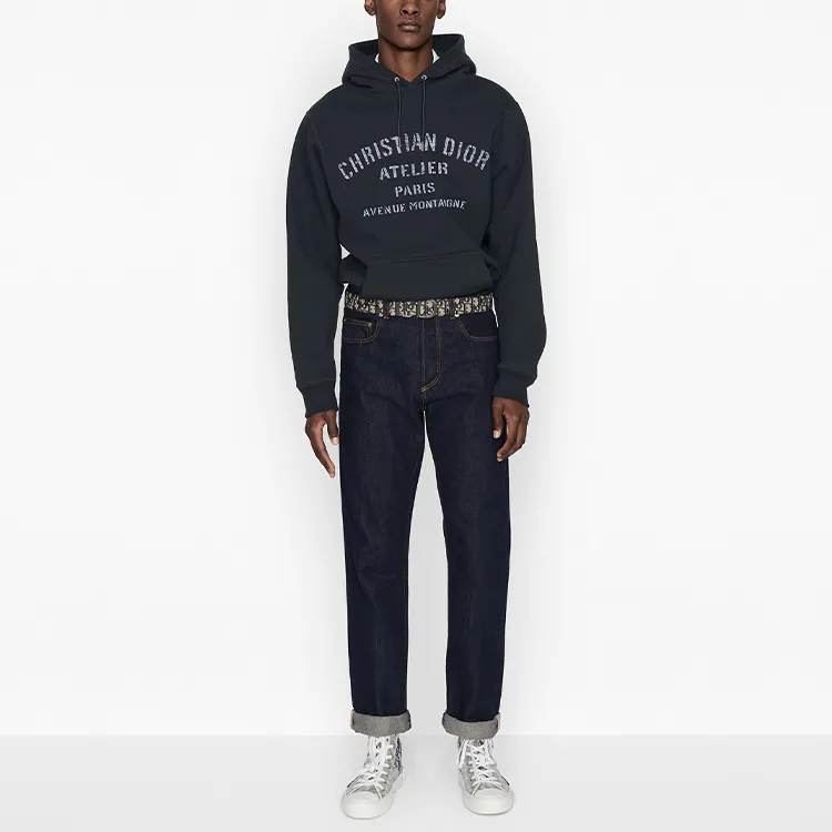 DIOR Sweatshirt Men's Marine Blue-2