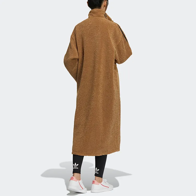 Adidas Originals Velvet Jackets Women's Cardboard Yellow-5