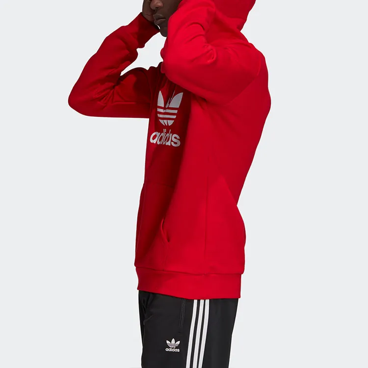 Adidas Originals Trefoil Sweatshirts Men Red-4