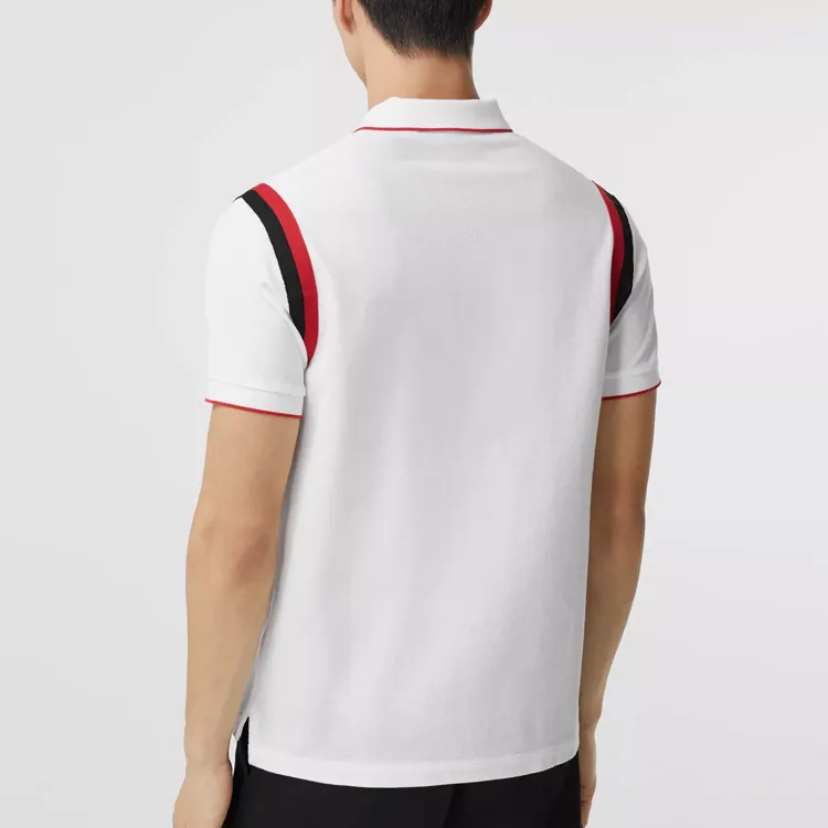 Burberry Polo Shirt Men's White-3