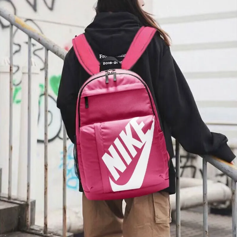 Nike Polyester Backpack Regular Unisex Rose Red-4