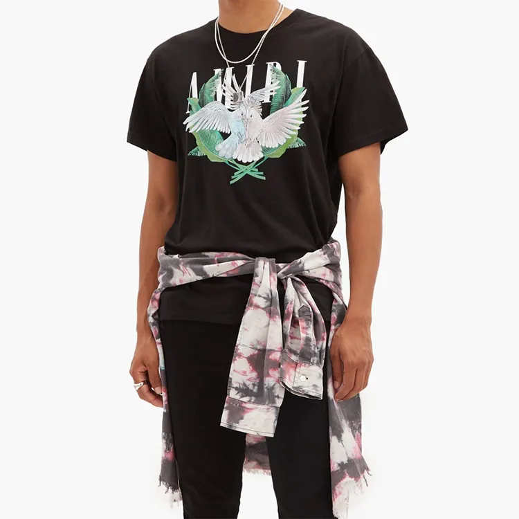 AMIRI Lovebirds Logo Tee-3