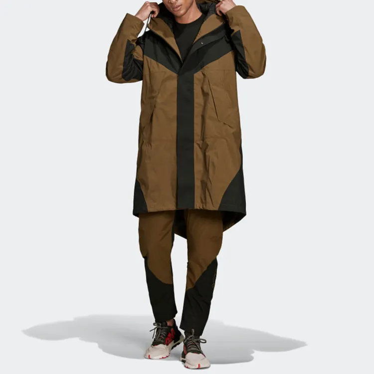 Adidas Originals Trench Coats Men Black Brown Multicolor-2