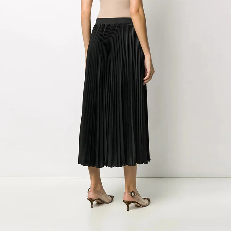 Valentino Casual Long Skirt Women's Black-2