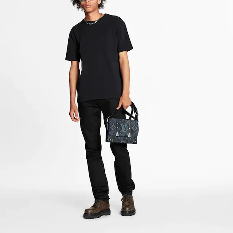 LOUIS VUITTON Half Damier Pocket T Shirt-2