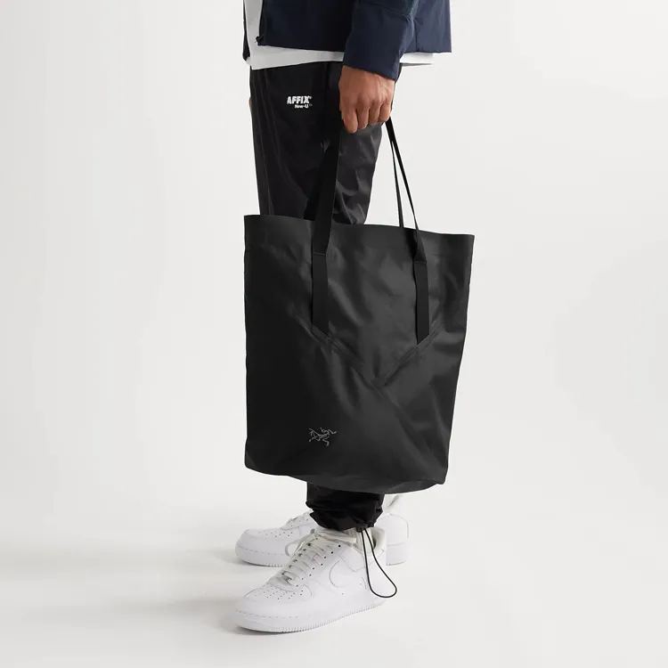 Arcteryx GRANVILLE Nylon Fabric Tote Bag, Shopping Bag, Shoulder Bag, Handbag Regular Unisex Black-5