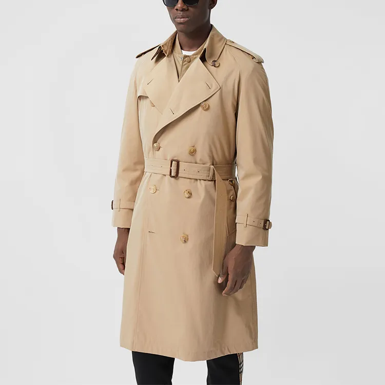 Burberry Trench Coat Men's Honey-2