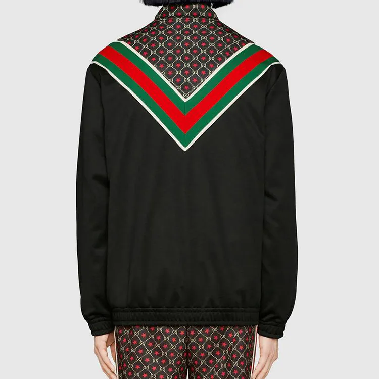 GUCCI 2010s Gg Star print Track Jacket-4
