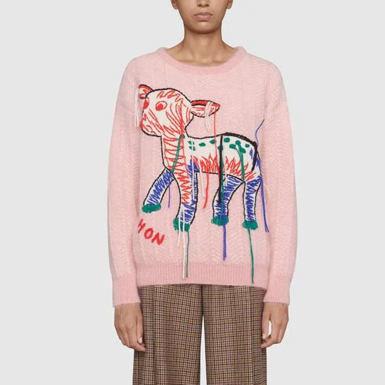 GUCCI Sweaters Women's Pink-2