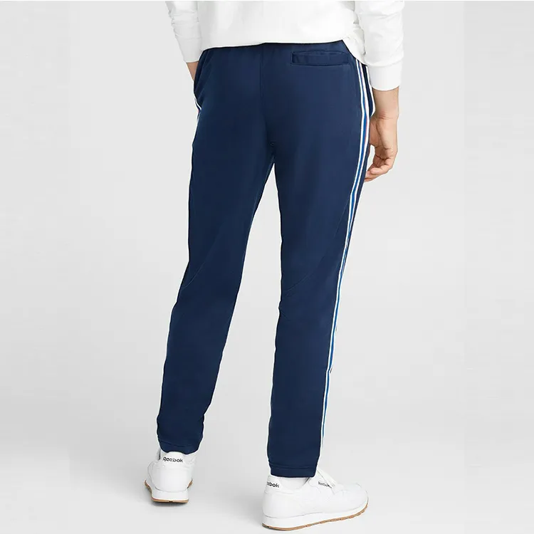 Champion Knitted Sweatpants US Version Unisex Navy Blue-3