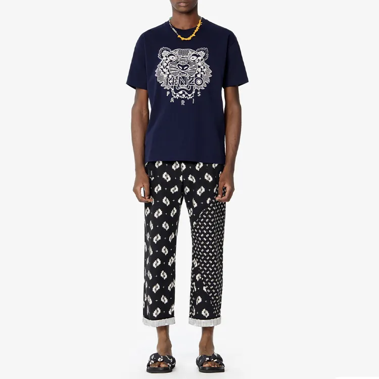 KENZO T Shirts Men Midnight Blue-2
