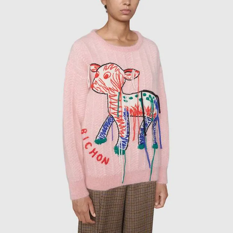 GUCCI Sweaters Women's Pink-4