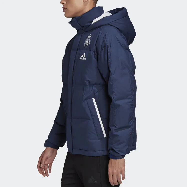 Adidas Down Jackets Men Blue-2