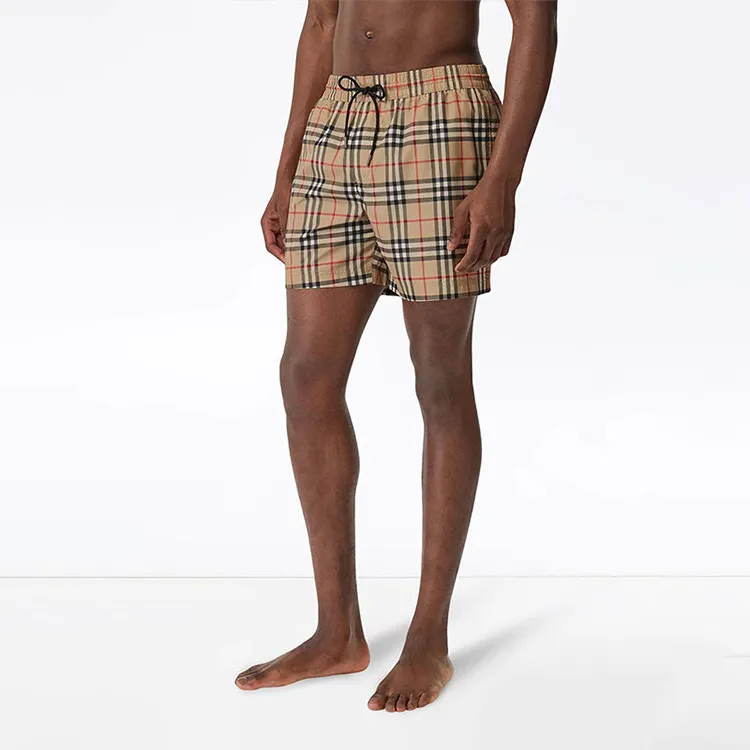 Burberry Casual Shorts Men's Khaki-3
