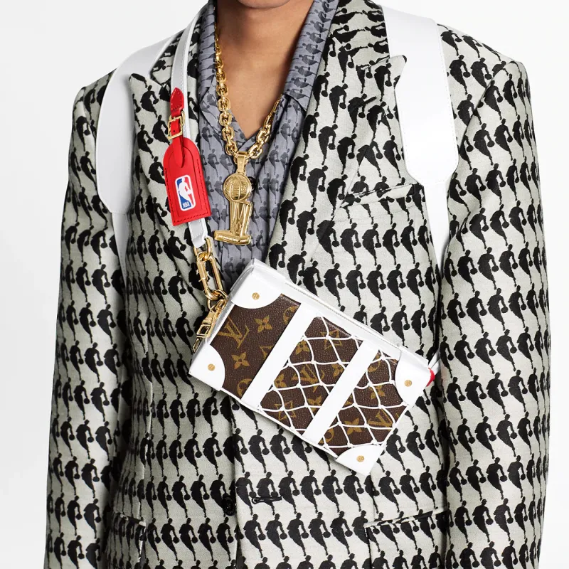 Nba X LOUIS VUITTON SOFT TRUNK Shoulder Bags-5