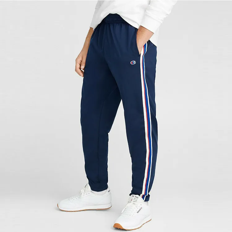 Champion Knitted Sweatpants US Version Unisex Navy Blue-2
