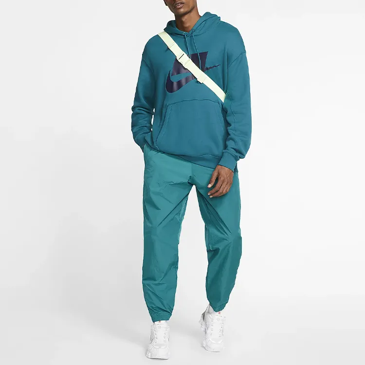Nike Knitted Sweatpants Men Teal Blue-2