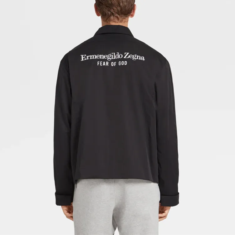 Fear Of God X Ermenegildo Zegna Cotton Blend Souvenir Jacket-2