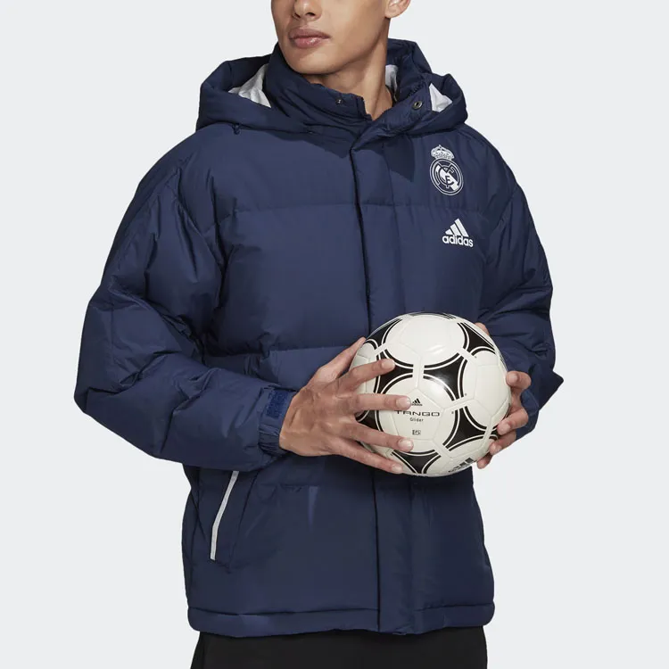 Adidas Down Jackets Men Blue-5