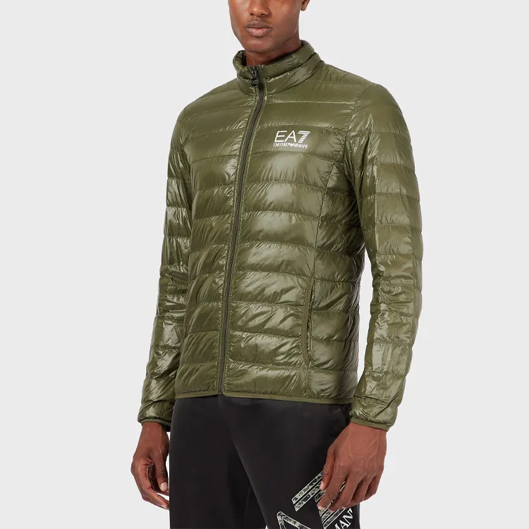EMPORIO ARMANI EA7 Winter Jackets & Coats Men's Army Green-3