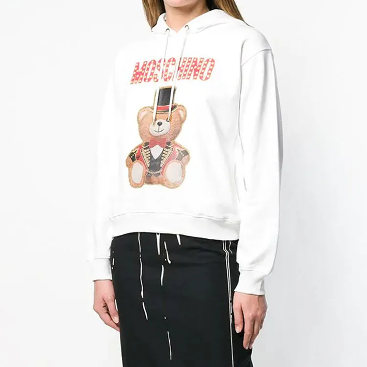 MOSCHINO Sweatshirt Women's Ecru-4
