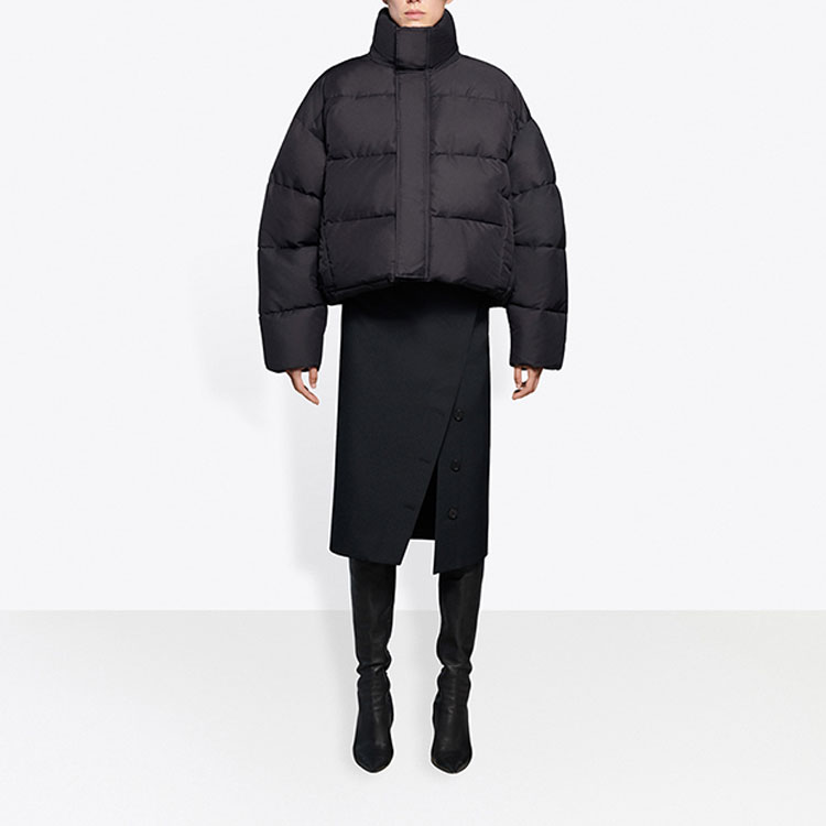 Balenciaga Jackets Women's Black - POIZON