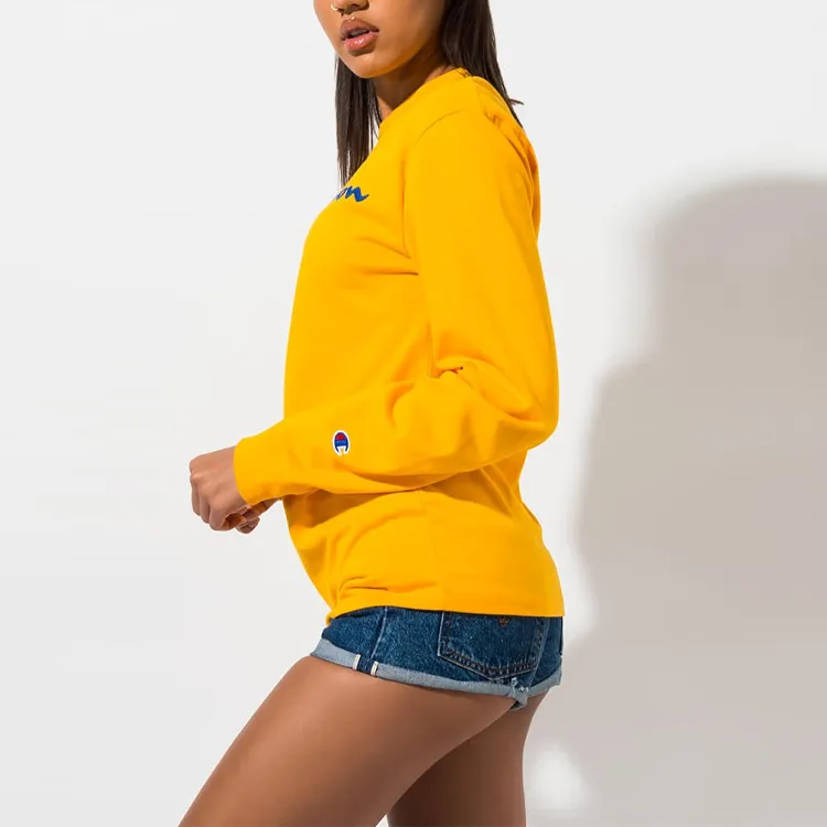 Champion T Shirt US Version Unisex Gold-4