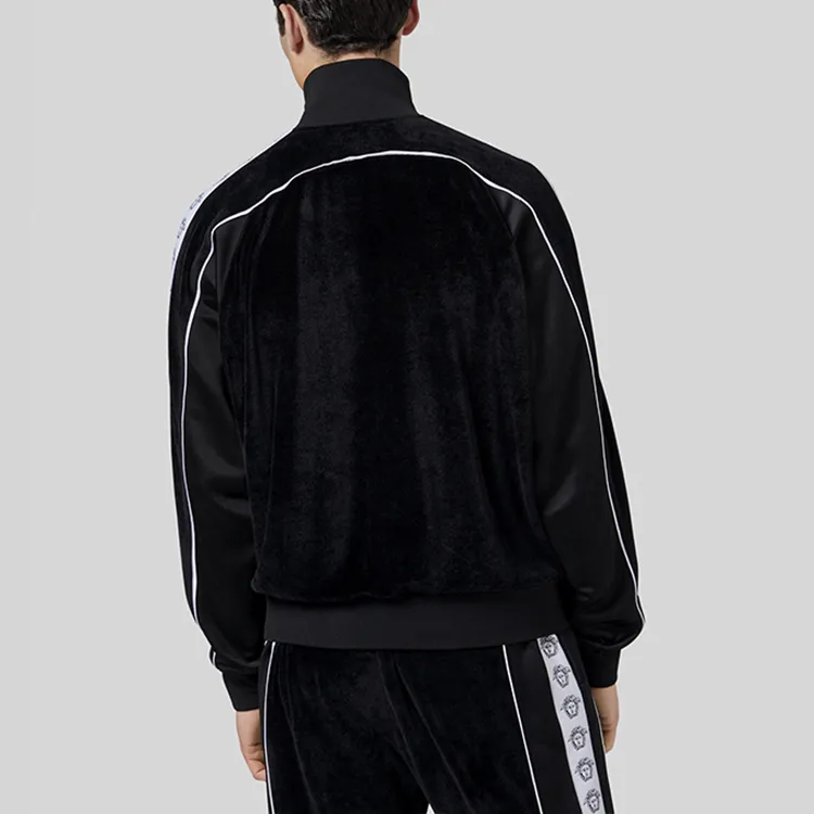 VERSACE Sweatshirts Men Black-2