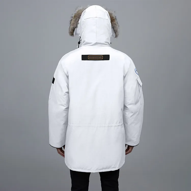Canada Goose Expedition Series Down Jacket Winter Men's White-2