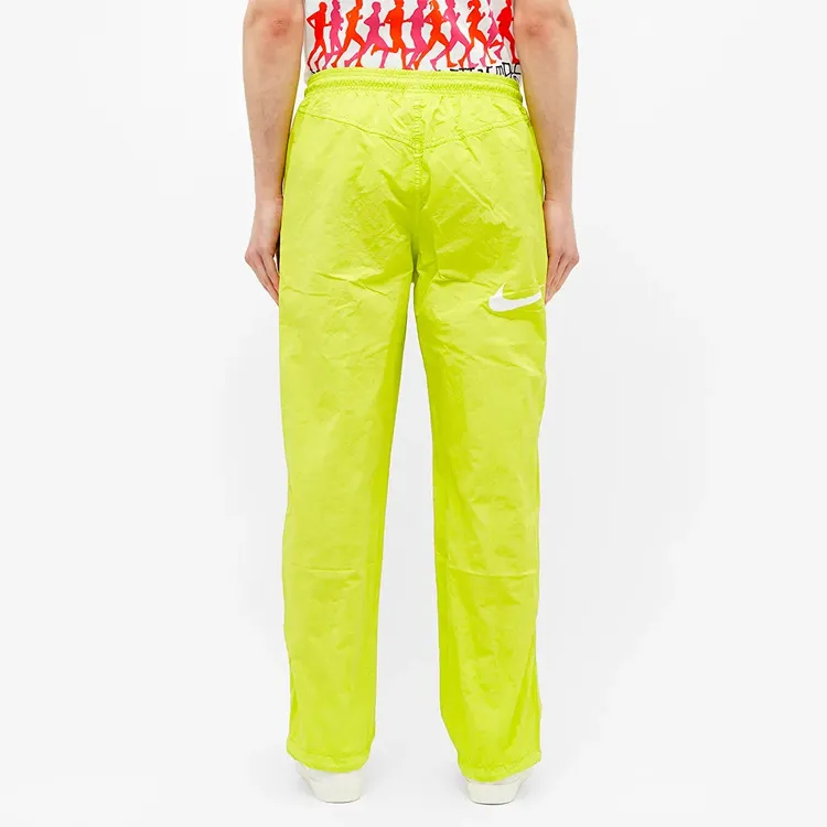 Nike X Stussy X Nike Co branded Series Knitted Sweatpants Unisex Yellow-3