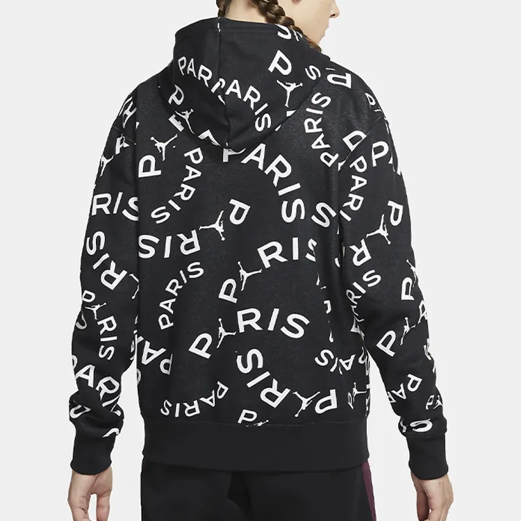 JORDAN Air JORDAN X Paris Saint Germain Allover Print Hoodie-3