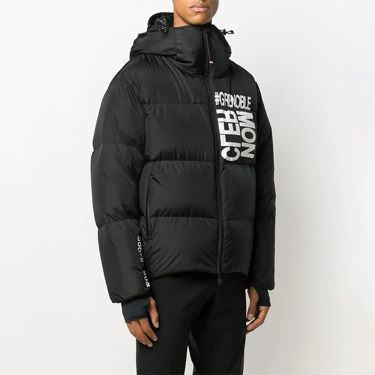Moncler Grenoble Down Jackets Men Black-3