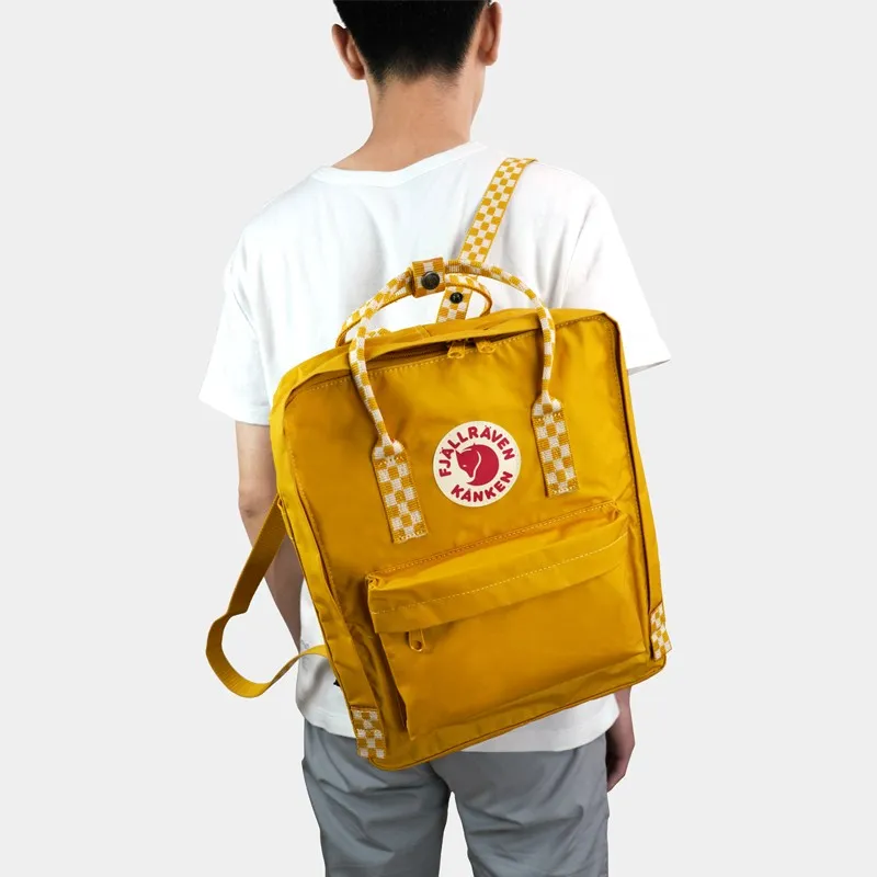 Fjallraven Kanken Polyamide Backpack Regular Unisex Ochre-4