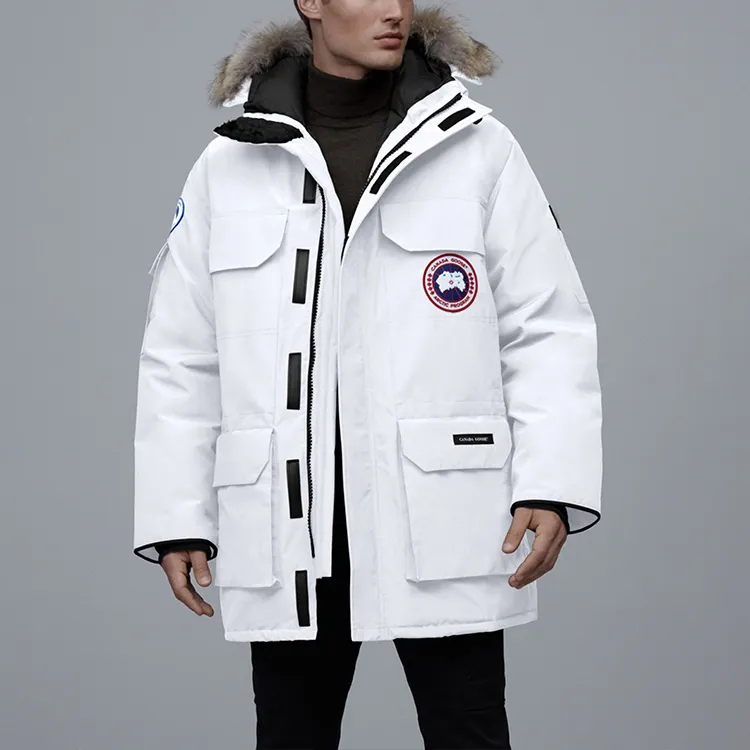 Canada Goose Expedition Series Down Jacket Winter Men's White-1