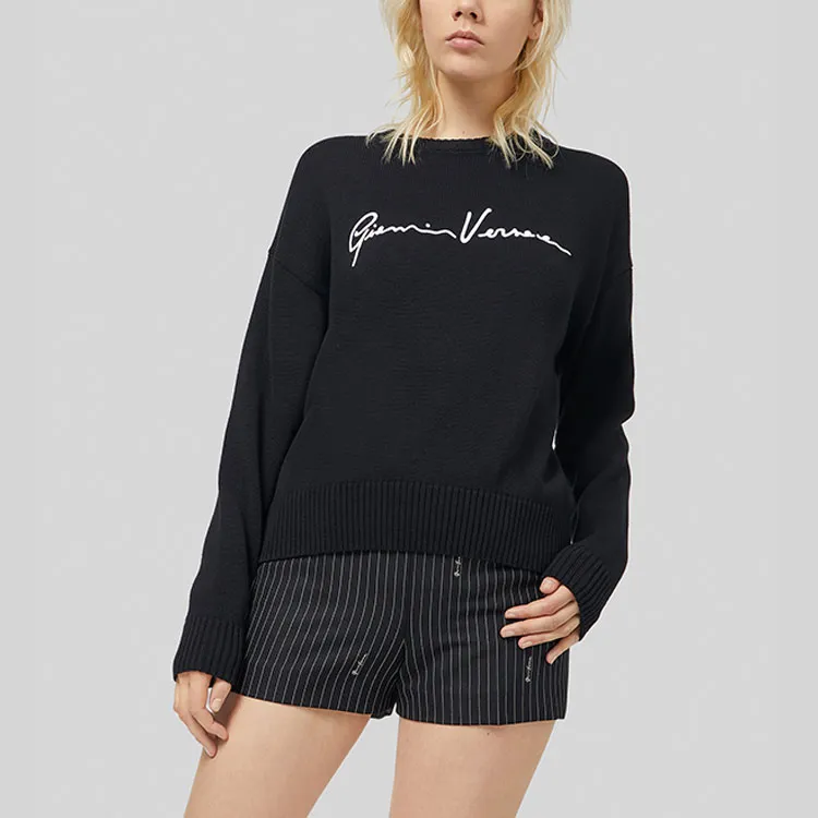 VERSACE Sweaters Women's Black-2