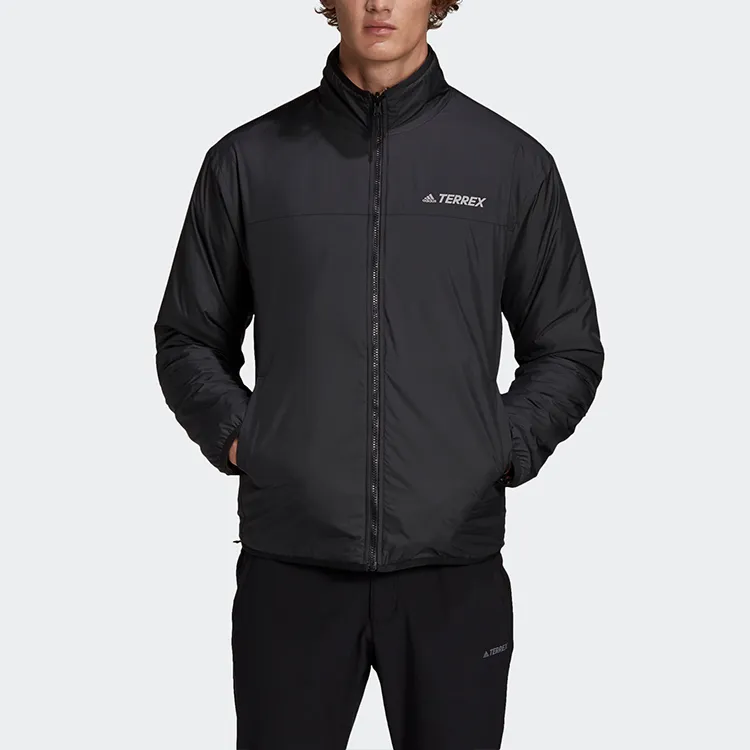 Adidas SHERPA Jacket Men's Orange Color-Blocking-7