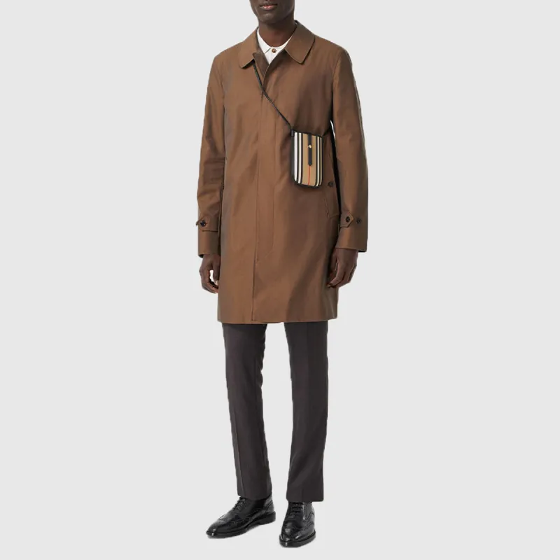Burberry Eco Friendly Canvas Canvas Bag Cell Phone Pouch Regular Unisex Archive Beige-6
