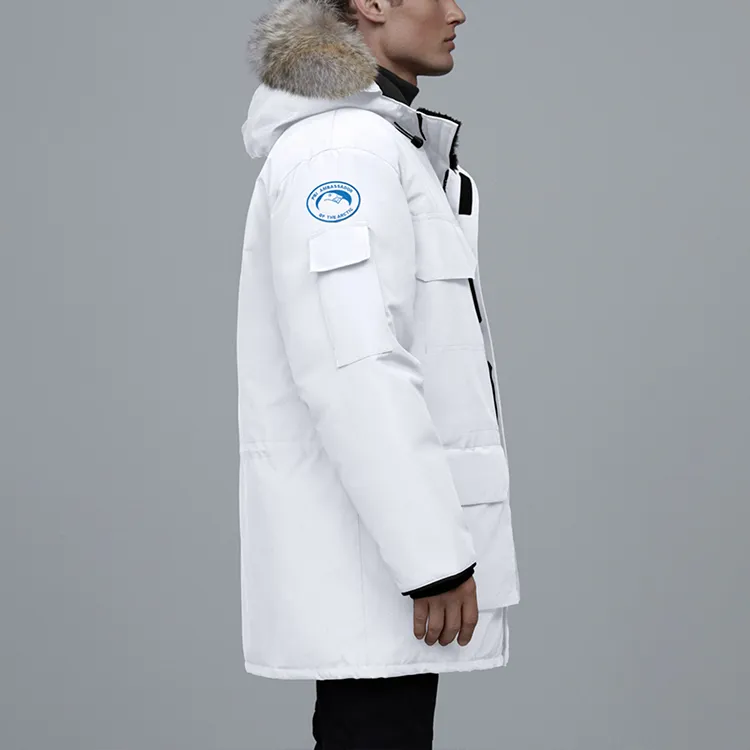 Canada Goose Expedition Series Down Jacket Winter Men's White-3